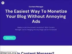 Sites similar to contentmanager.io