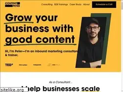 Sites similar to contentpeter.com