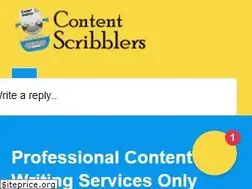 Sites similar to contentscribblers.com