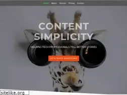 Sites similar to contentsimplicity.com