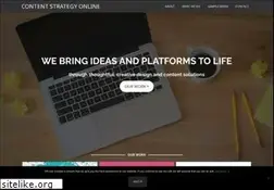 Sites similar to contentstrategyonline.com