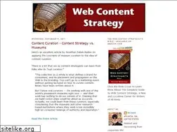 Sites similar to contentstrategyweblog.com