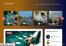 Sites similar to contenttif.nl