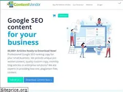 Sites similar to contentvendor.com