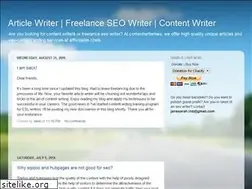 Sites similar to contentwriter-seo.blogspot.com