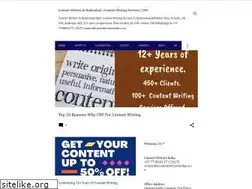 Sites similar to contentwritersindia.co.in