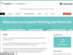 Sites similar to contentwritingservicesuk.co.uk