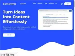 Sites similar to contentyze.com