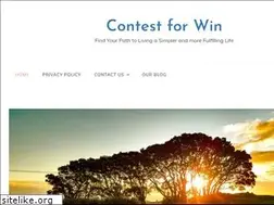 Sites similar to contestforwin.com