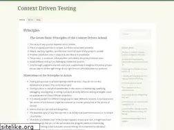 Sites similar to context-driven-testing.com