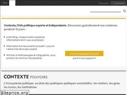 Sites similar to contexte.com