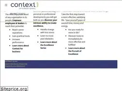 Sites similar to contextinternational.com