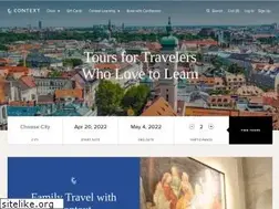 Sites similar to contexttravel.com