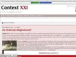 Sites similar to contextxxi.org