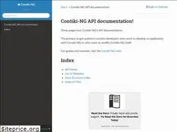 Sites similar to contiki-ng.readthedocs.io