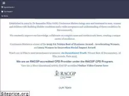 Sites similar to continencematters.com