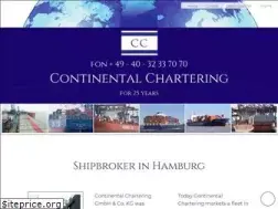 Sites similar to continental-chartering.de