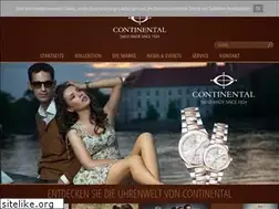 Sites similar to continental-watches.ch