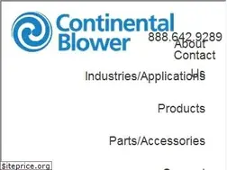Sites similar to continentalblower.com