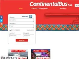 Sites similar to continentalbus.com.co