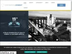 Sites similar to continentalcement.com