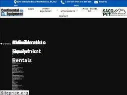 Sites similar to continentalequipment.ca
