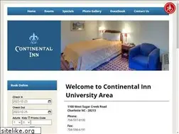 Sites similar to continentalinncharlotte.net
