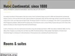 Sites similar to continentalsaigon.com