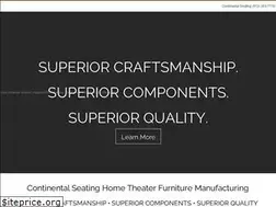 Sites similar to continentalseating.com