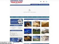 Sites similar to continentaltours.com