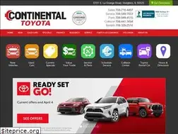 Sites similar to continentaltoyota.com