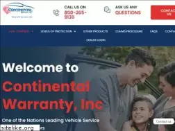 Sites similar to continentalwarranty.org
