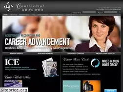 Sites similar to continentalwhoswho.com