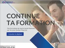 Sites similar to continuetaformation.com