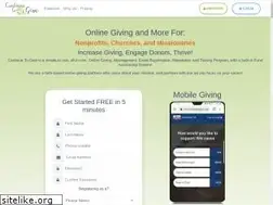 Sites similar to continuetogive.com