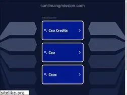 Sites similar to continuingmission.com