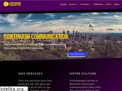 Sites similar to continuum-communication.com