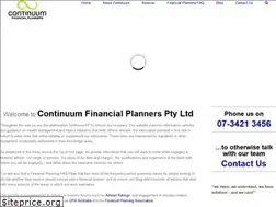 Sites similar to continuumfp.com.au