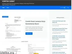 Sites similar to contoh-surat.com