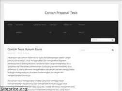Sites similar to contohproposaltesis.com