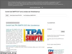 Sites similar to contohsoalsbmptn.blogspot.com