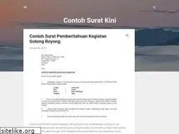 Sites similar to contohsuratkini.blogspot.com