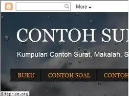 Sites similar to contohsuratorton.blogspot.com