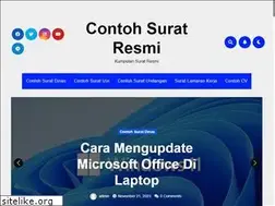 Sites similar to contohsuratresmi.com