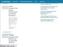 Sites similar to contohtext.com