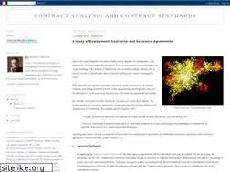 Sites similar to contractanalysis.blogspot.com