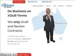 Sites similar to contractcompany.com.au
