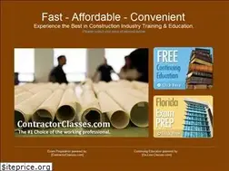 Sites similar to contractorclasses.com