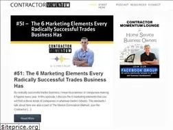 Sites similar to contractormomentum.com