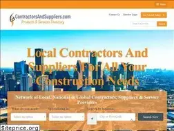 Sites similar to contractorsandsuppliers.com